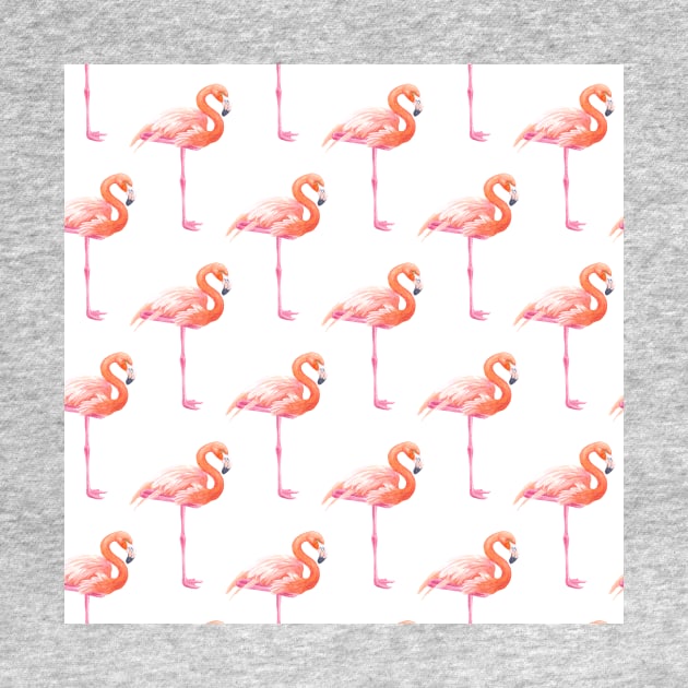 Flamingo pattern by katerinamk